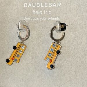 Baublebar Field Trip Schoolbus earrings